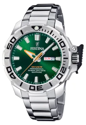 Image de Festina Montre Homme Casual en acier inoxydable argenté UF20665/2