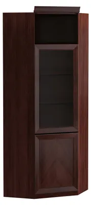 Produktbild von System Büro Möbel Eck Vitrine Aktenschrank Klassischer Holz Schrank Regal M13