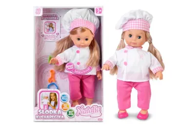 Obrázok produktu pre Lalka Natalia Słodka Kuchareczka z akcesoriami kuchennymi