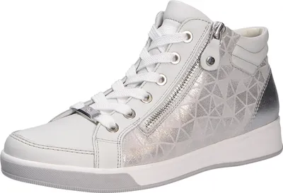 Produktbild von Ara Damen Schnürschuhe, weiß(nebbiasilber), Gr. 7