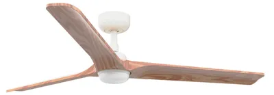 Obrázek produktu pro Energeticky úsporný stropní ventilátor s LED osvětlením a dálkovým ovládáním Heywood 132 cm White