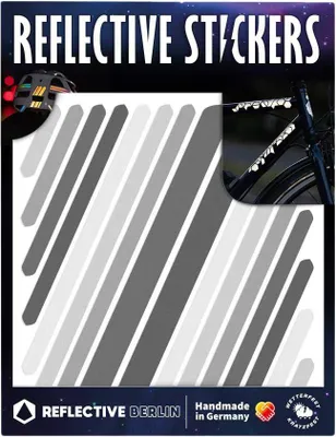 Produktbild von Reflective Berlin Reflexaufkleber Shapes Universal, Grau grau