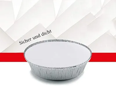 Productafbeelding van Aluminium schalen - Wegwerp bakjes - Maaltijden bereiden - Hitte en koude bestendig - 100 stuks 1000 ml - Aluminiumkleur