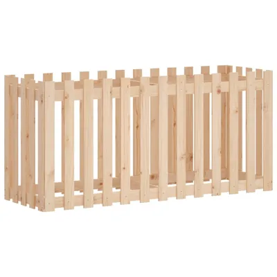 Immagine prodotto di vidaXL Recinzione a picchetto per letto rialzato 150x50x70 cm in legno di pino massiccio