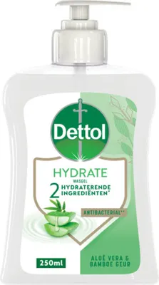 Image de Dettol Savon pour les mains Hydrate Aloe Vera & Bambou 250 ml - 1 pièce