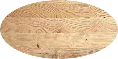 Zdjęcie produktu dla vidaXL Blat 120x60x4 cm owalny z litego dębu