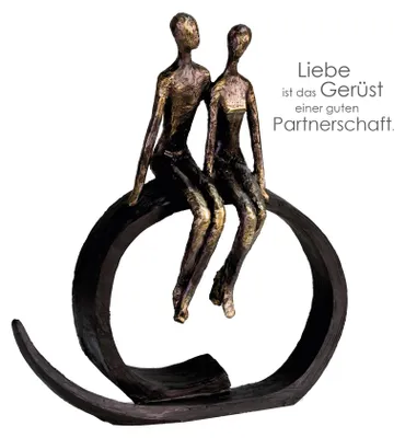 Obrázek produktu pro Casablanca by Gilde dekorativní soška Zavřít bronzová barva V. 35 cm,59661