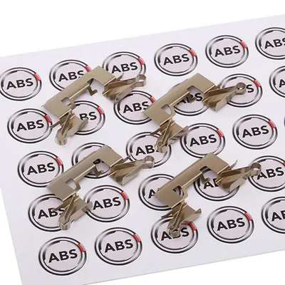 Produktbild von A.B.S. 1772Q Zubehörsatz Scheibenbremsbelag Vorne für FORD Fiesta Mk6 Schrägheck (JA8, JR8) Fiesta Mk6 Kastenwagen für MAZDA 2 Schrägheck (DE, DH3)