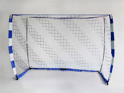 Produktbild von Powershot Handball-minitor Mit Schnellmontage Weiß,Blau 2.4 x 1.7 m Weiß,Blau 2.4 x 1.7 m