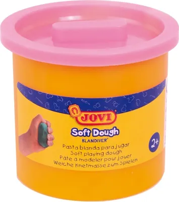 Produktbild von Jovi Soft Dough Modelliermasse für Kinder Pink 110 g