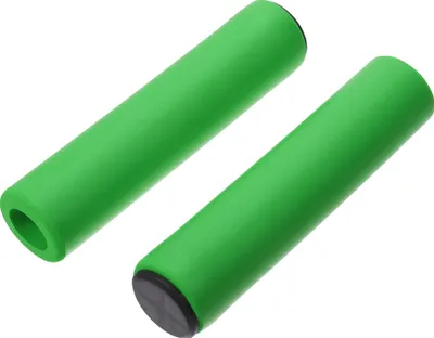 Produktbild von 1 Satz Fahrradlenkergriffe, Schaumstoff-Stoßdämpfung Fahrradlenkergriffe, Bequeme Lenkergriffe für E-Bike Trekking Bike Mountainbike, Grün