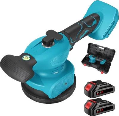 Obrázek produktu pro Obkladač, silný sací výkon, nastavitelné vibrace, s 2× baterií