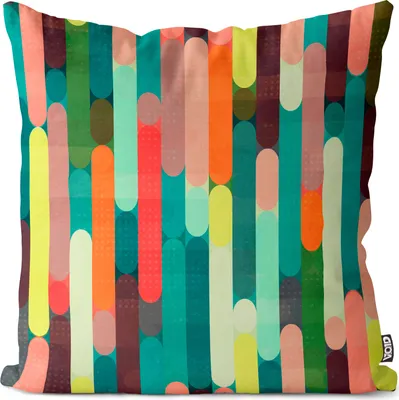 Produktbild von VOID Retro Stripes Kissenbezug Kissenhülle Sofakissen Kissen Deko Outdoor-Kissen Dekokissen