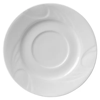 Produktbild von 12x Untertasse für Suppenschale, Karizma, weiß, Hotel Porzellan, ⌀ 18 cm