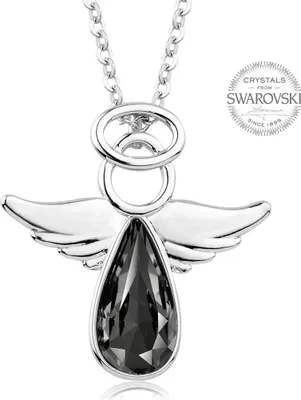 Produktbild von Dark Crystal Necklace Angel Rafael