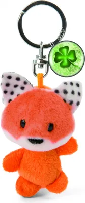 Produktbild von NICI Plüschanhänger Fuchs Kleeblatt 7cm