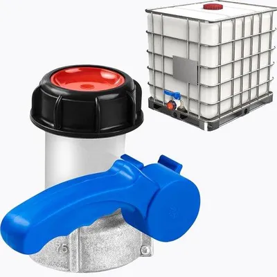 Produktbild von IBC Auslassregelventil-Anschluss - DN40 - Schlauchanschluss 60 mm