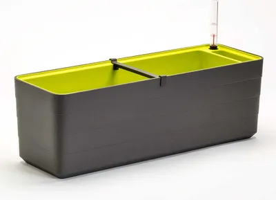 Produktbild von Balkonkasten - 11L - Selbstdünger - 60Cm - Anthrazit Breberis