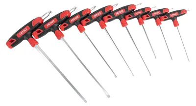 Productafbeelding van Set torxsleutels met T-greep 8 st. AMIO-04827