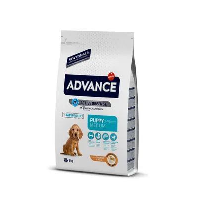 Image de ADVANCE Puppy Protect Medium - nourriture sèche pour chiots de races moyennes 3kg