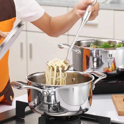 Obrázek produktu pro Nerezová lžíce na špagety (35 cm) pro vaření
