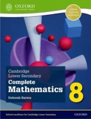 Produktbild von Cambridge Lower Secondary Complete Mathematics 8: Student Book (Second Edition)
