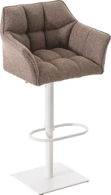 Produktbild von Barhocker HLO-CP1 W Stoff  terrabraun
