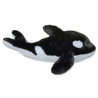 Produktbild von Aurora World Flopsies Splash Orca Wal Schwarz 30 cm