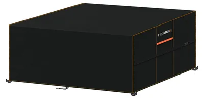 Produktbild von Elzusha - Schutzhülle für Gartenmöbel, 200x140x90 cm, wasserdicht, UV-beständig, aus 420D Oxford-Gewebe