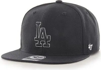Produktbild von 47 Brand Snapback Cap - NO SHOT Los Angeles Dodgers schwarz
