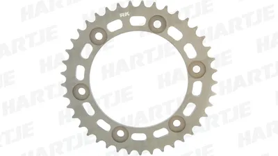Produktbild von Rk Kettenblatt 525 46z Aluminium gold matt hart a