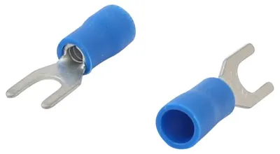 Produktbild von Isolierte Gabelspitze 1,5–2,5 Mm, 2/4 Mm, 10 Stück – E-652-0032