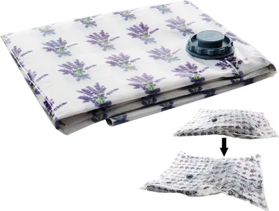 Obrázok produktu pre Orion Úložné boxy - Odsávací vak s potlačou levandule 1000x1300 mm 730745