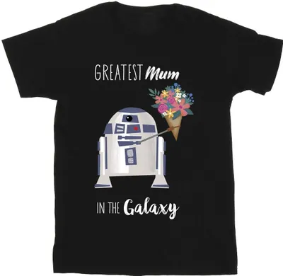 Produktbild von Star Wars - "Greatest Mum" T-Shirt für Herren BI46838 (5XL) (Schwarz)