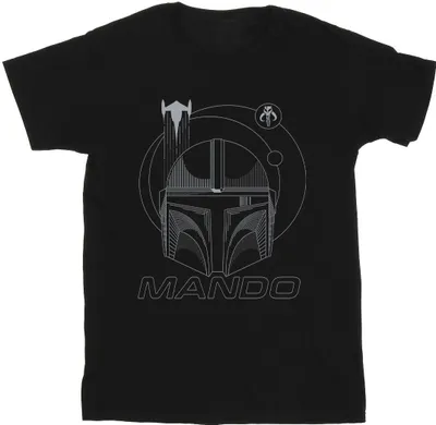 Produktbild von Star Wars - "The Mandalorian" T-Shirt für Herren BI47422 (S) (Schwarz)