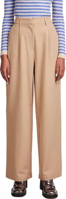 Image de Pieces Size Pantalon taille haute Beige S Femme Beige S