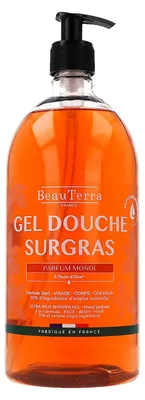 Imagen del producto de Beauterra, Gel de ducha Monoi, 1000 ml