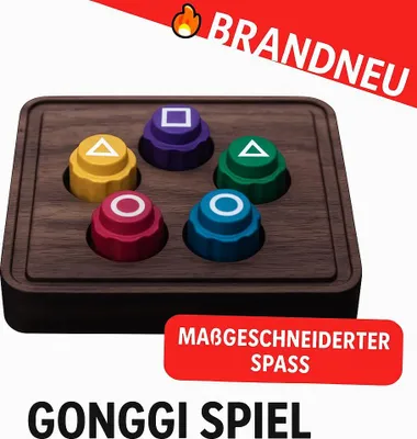 Produktbild von Gonggi Spiel Koreanisch Geschicklichkeitsspiel Kinder Squid Tossing Wurfspiel