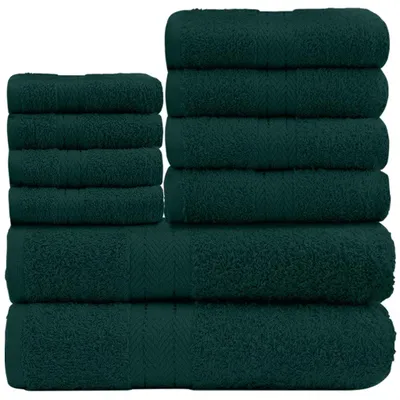 Zdjęcie produktu dla Zestaw 10 ręczników, gramatura 450 g/m², 100% bawełna egipska
