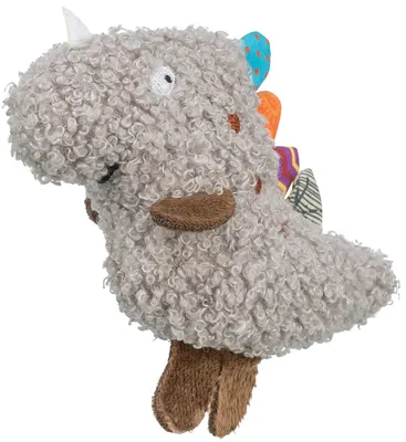 Produktbild von TRIXIE weiches Katzenspielzeug Dino, Plüschtier für Katzen – 12 cm