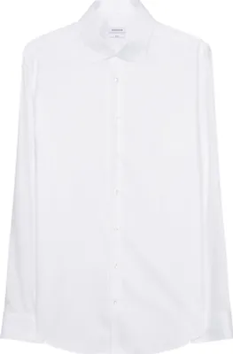 Produktbild von Seidensticker BUSINESS Herren Hemd Langarm Kent Slim-Fit Weiß 42