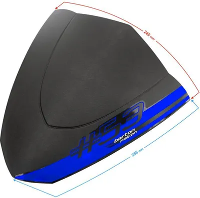 Produktbild von Lenkerverkleidung schwarz/blau Falcon 50 Falcon 125 2