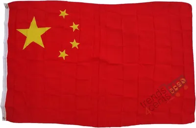 Produktbild von Flagge China, UV-beständig, 90 x 150 cm, für die Außenanwendung