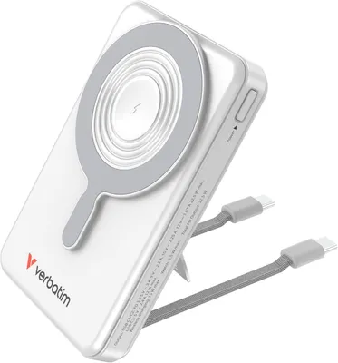 Obrázek produktu pro Verbatim 32273, 10000 mAh, Lithium-polymerová (LiPo), Power Delivery 3.0, Quick Charge 3.0, Bezdrátové nabíjení, 3,85 V, 52 W