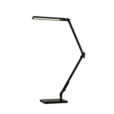 Produktbild von Lindby LED-Schreibtischlampe Antisa, schwarz, CCT, dimmbar