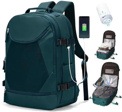 Produktbild von Vakuumreisetasche mit Pumpe, Wasserdicht, Damen, Handgepäck, Reisegepäck