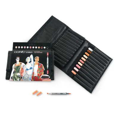 Obrázok produktu pre Súprava fixiek Copic - farba pleti - 12 kusov