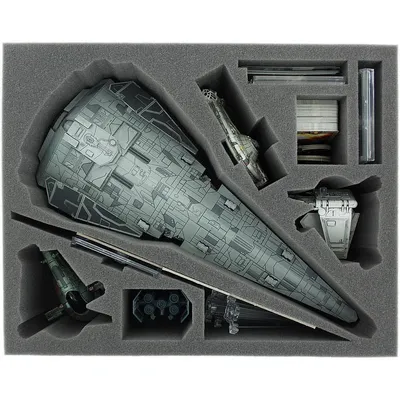 Produktbild von Schaumstoffeinlage für Star Wars X-Wing Imperiale Korvette