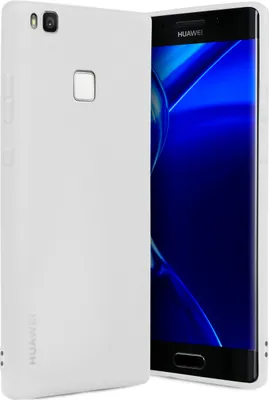 Produktbild von ONEFLOW® Slim Case kompatibel mit Huawei P9 Lite - Hülle ultra dünn aus Silikon, Weiß