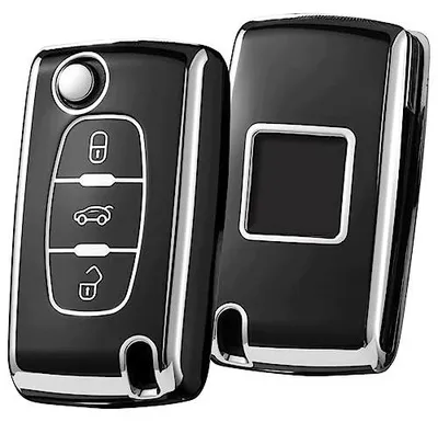 Zdjęcie produktu dla Etui na kluczyk samochodowy peugeot 207 307 308 407 408 silikonowe tpu